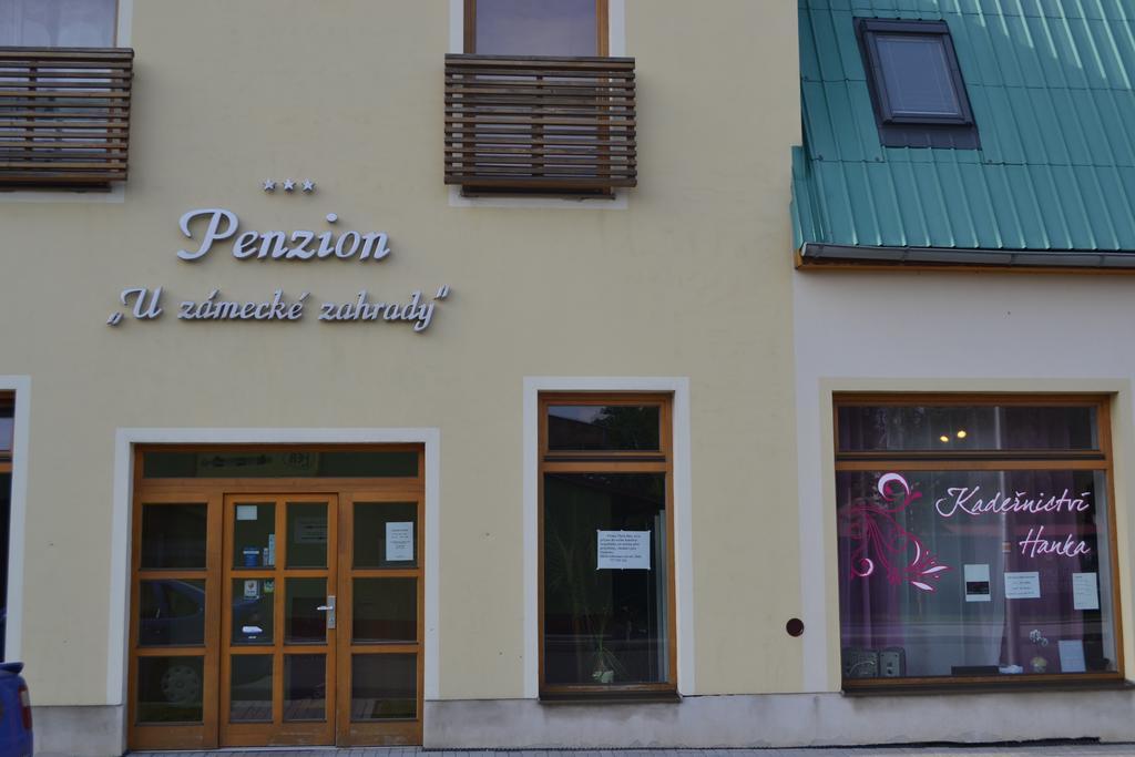 Penzion U Zamecke Zahrady Lipník nad Bečou Екстериор снимка